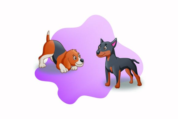 Download Dog Cute Animal Background Shadow - Animal Collection