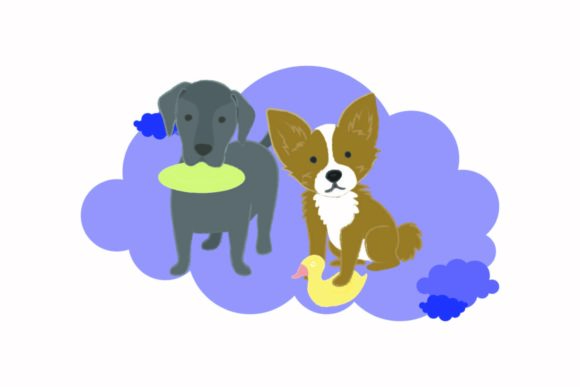 Download Dog Cute Animal Cloud Background - Animal Collection