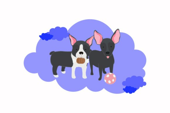 Download Dog Cute Animal Cloud Background - Animal Collection